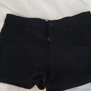 Stretch cotton shorts